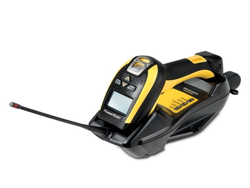 PowerScan PM9100 USB-KIT - inkl. Linear Imager mit Display (4 Tasten), Basis-/Ladegerät, USB-Kabel, Netzteil und Netzteil-Adapter