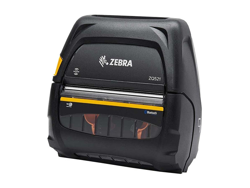 ZQ521 - Mobiler Etikettendrucker, thermodirekt, 203dpi, Druckbreite 104mm, Bluetooth. WLAN