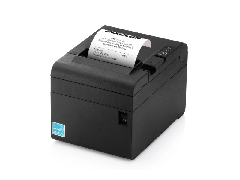 SRP-E302 - Thermo-Bondrucker mit Abschneider, 80mm, 203dpi, USB + RS232 + Ethernet, schwarz