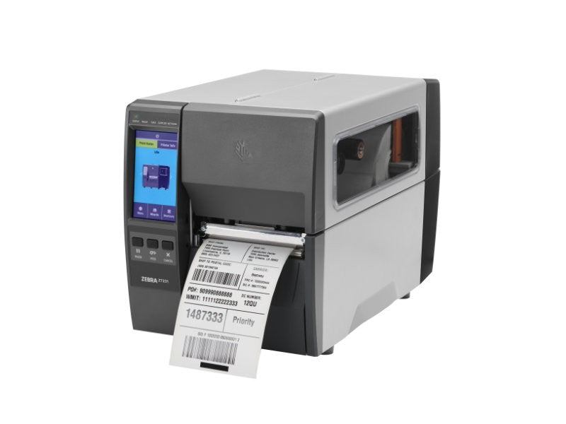 ZT231 - Etikettendrucker, thermotransfer, LCD-Display, 300dpi, 104mm, USB + RS232 + Ethernet + Bluetooth (BLE) + WLAN