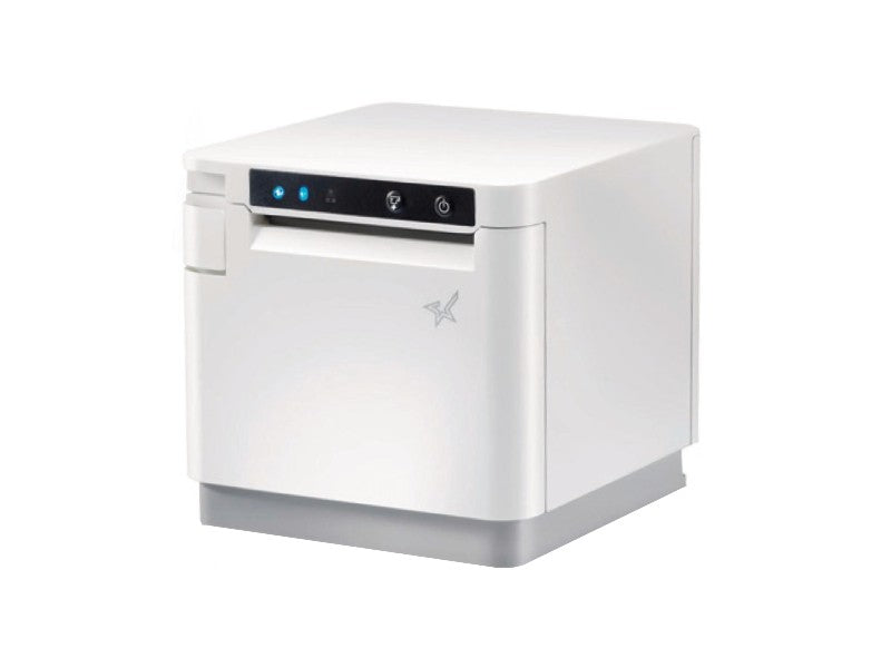 mC-Print3 MCP31CBI - Frontausgabe-Bondrucker, thermodirekt, Abschneider, 80mm, USB + Ethernet + Bluetooth, weiss