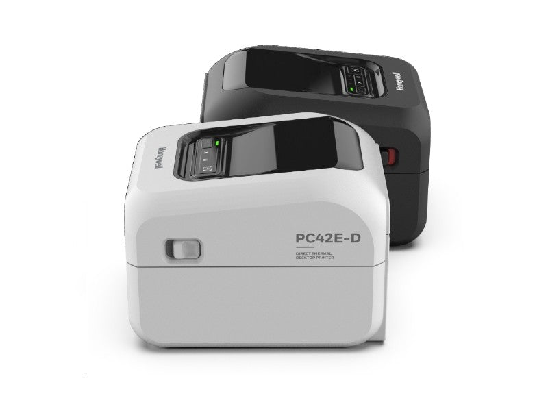 PC42E-D - Etikettendrucker, Thermodirekt, USB + Ethernet + RS232, 203dpi, Mediensensor, schwarz