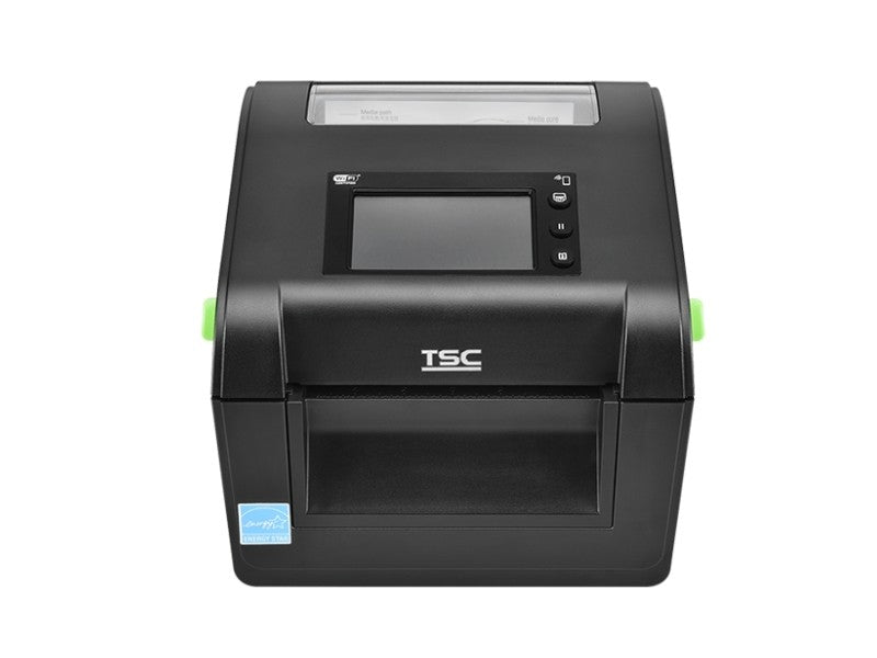 DH240 - Etikettendrucker, thermodirekt, 203dpi, USB + RS232 + Ethernet, 3.5"-LCD-Farb-Touchscreen, linerless, Abschneider, USB-KIT, schwarz
