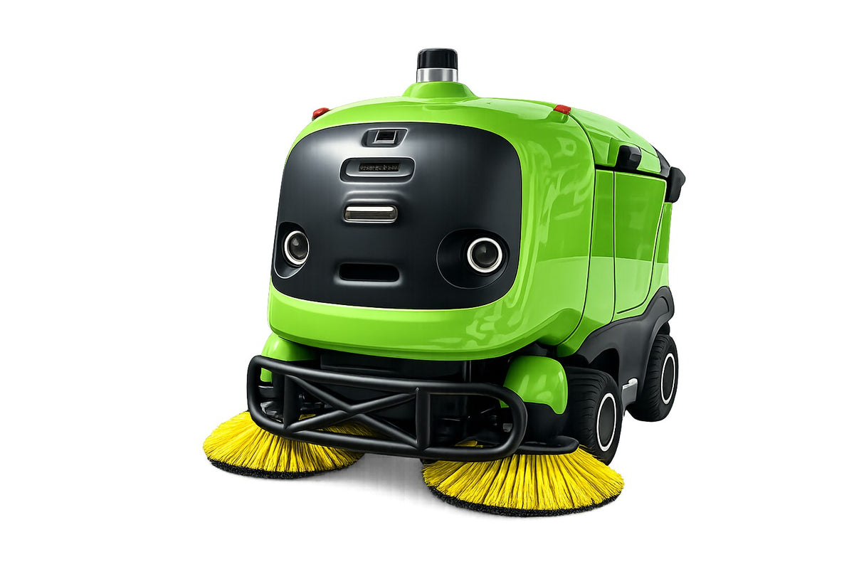 Autonomics Sweeper autonome Kehrmaschine, Frontansicht