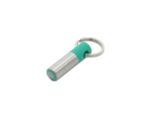 Kellnerstift grün, mit fixer Laufnummer, gekürzte Version (30mm)
