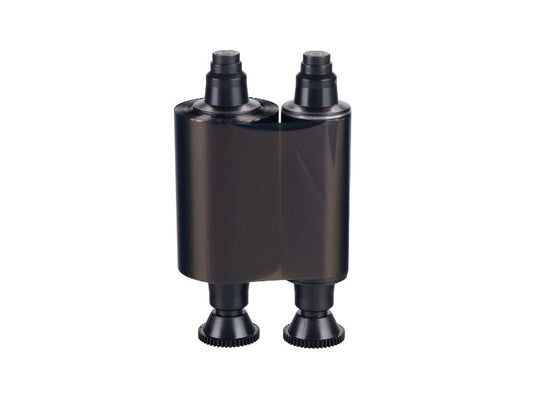 R2029 - Einfarbiges Farbband - Wachs schwarz - 1000 Karten/Rolle  Blackflex  (für ABS und speziell lackierte Karten)