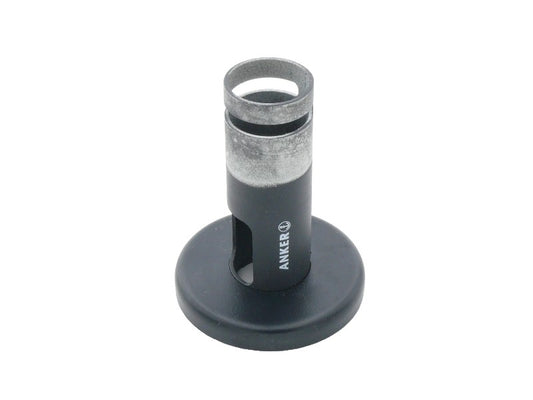 Sockel - Rohrdurchmesser 40mm, Höhe 120mm, Kabelausschnitt im Fuss für FlexiStand