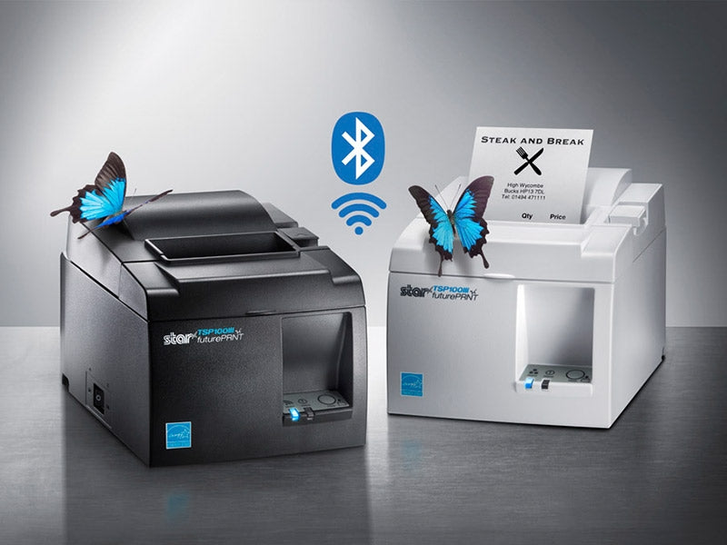TSP143IIIU - Thermo-Bondrucker mit Abschneider, 80mm, USB, weiss