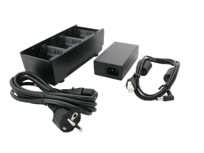 3-fach Batterieladestation für ZQ500-Serie, ZQ220 und ZQ600-Serie