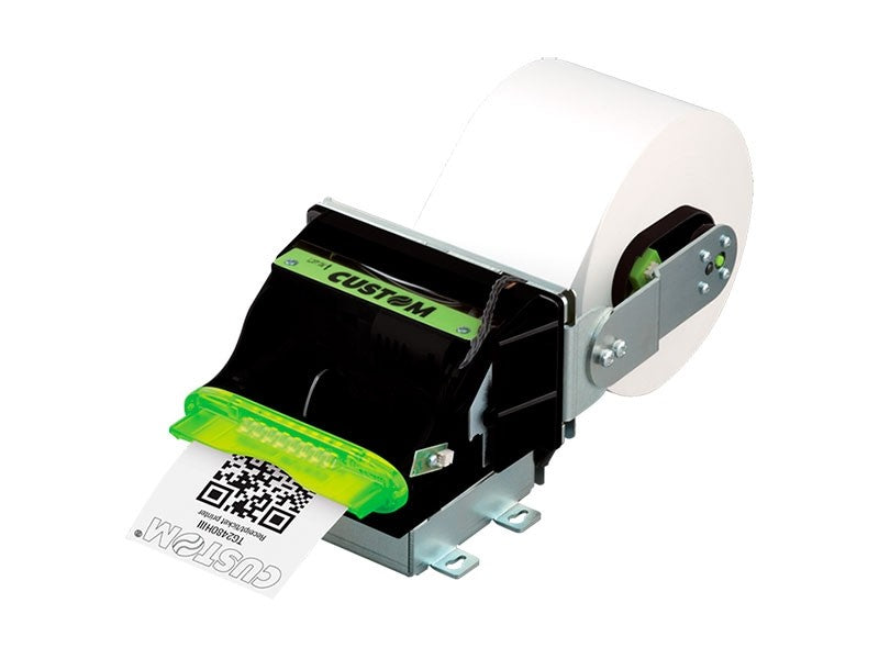 TG2480H III - Kioskeinbaudrucker, thermodirekt, 80mm, RS232 + USB, Abschneider, Papierhalter