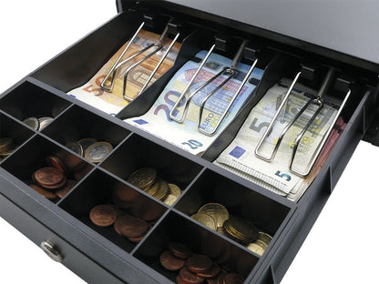 AC-3000 - Einstiegs-Kassenlade - anthrazit - EPSON-Anschluss (RJ12)