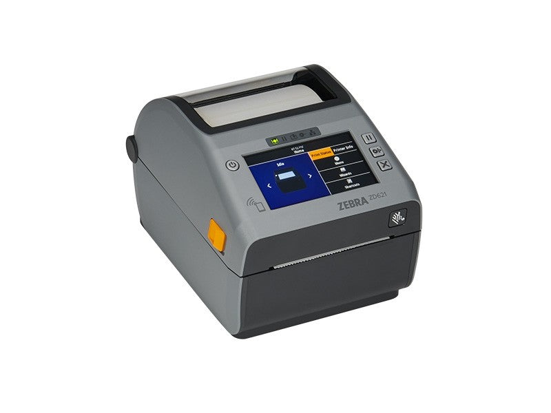 ZD621 - Etikettendrucker, thermodirekt, 203dpi, USB + RS232 + Bluetooth BTLE5 + Ethernet, Display, Peeler