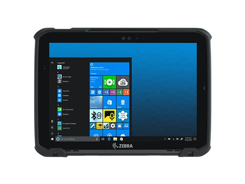 ET80 - 12" (30.5cm) Tablet mit Win 10 Pro, Intel Core i5-1130G7-Prozessor, 8GB RAM, 256GB SSD, Fingerprint-Leser, 2D-Imager