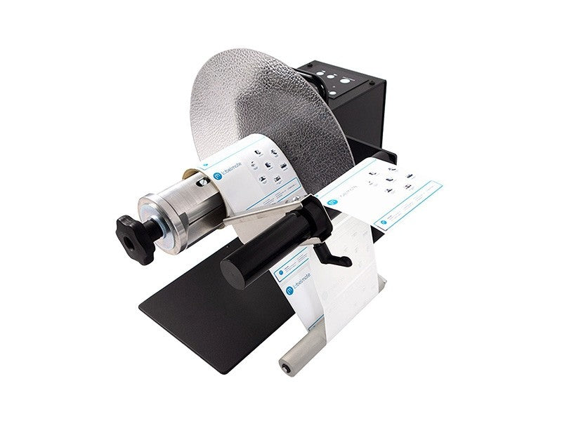 UNI-CAT-XL - Externer Etiketten-Ab-/-Aufwickler, Easy-Load-Quick-Chuck für 76mm-Kern, Durchmesser 400mm, Breite 170mm, max. Gewicht 14kg
