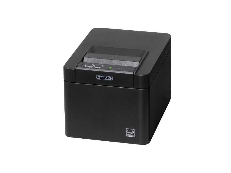CT-E301 - Antibakterielles Gehäuse, 80mm, Abschneider, USB, schwarz
