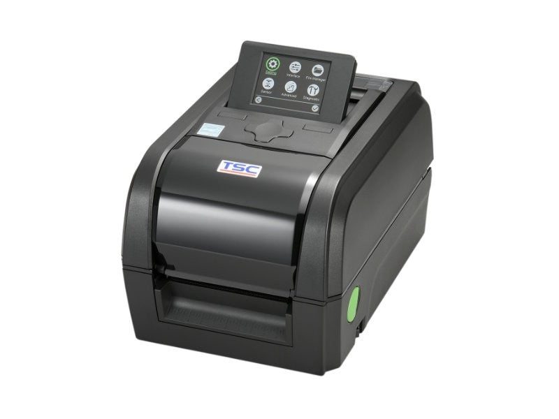 TX310  - Etikettendrucker, thermotransfer, 300dpi, USB + RS232 + Ethernet, 3.5" Farb-TFT-Display
