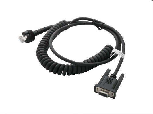 CAB-559 - RS232-Kabel, POT, 9-polig, Buchse, gedreht, 2.4m für PowerScan 9600