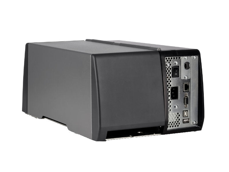 PM45C - Etikettendrucker, thermotransfer, Touch Display, Mega Demo Door, 203dpi, USB + RS232 + Ethernet, schwarz