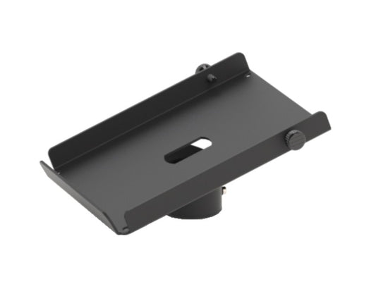 Druckerhalter, fix flach, 150 x 178mm, für Drucker wie TM-T88 oder ähnliche Größe, schwarz