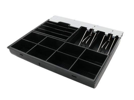Geldeinsatz für AC-4100 Kassenlade, 8 Münzfächer, 6 Scheinfächer