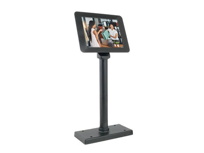 SD800-USB-C - 8" Kassenmonitor, True Flat Display, USB-C DisplayPort-Alt-Modus (Thunderbolt) Unicable Anschluss, schwarz