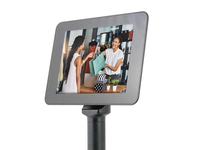 SD800-USB-C - 8" Kassenmonitor, True Flat Display, USB-C DisplayPort-Alt-Modus (Thunderbolt) Unicable Anschluss, schwarz