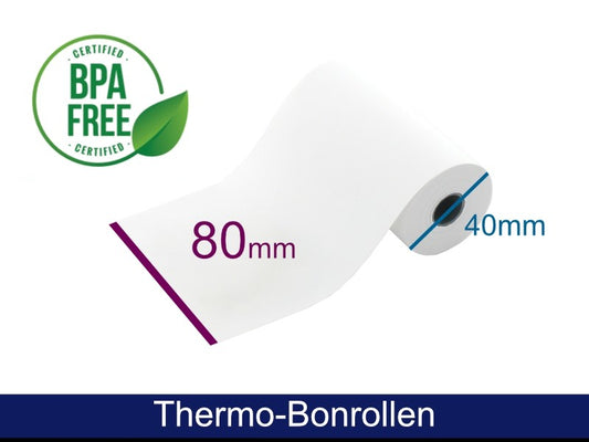 Thermorolle - 80 40 12 (B/D(max.)/K) weiss