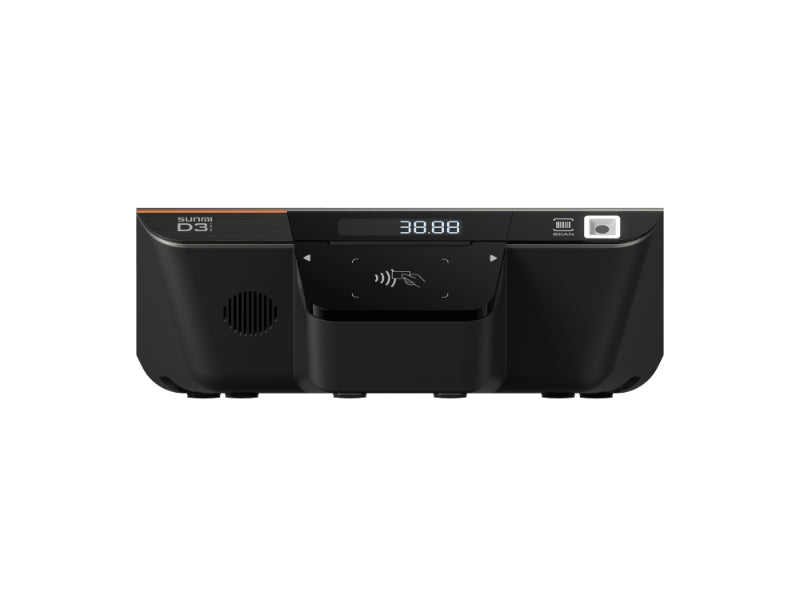 D3 mini - Touchsystem, 10.1" Widescreen Display, Preisanzeige, 58mm Bondrucker, Android 13, NFC, 4G, Akku