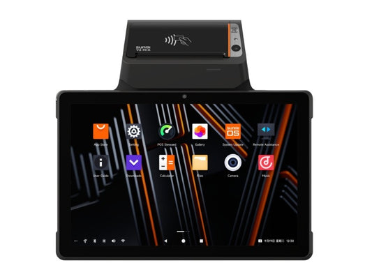 V3 MIX -  10.1" Display, Android 13 mit GMS, 80mm Thermobondrucker, 2D-Barcodescanner, microSD Slot, 4GB+32GB