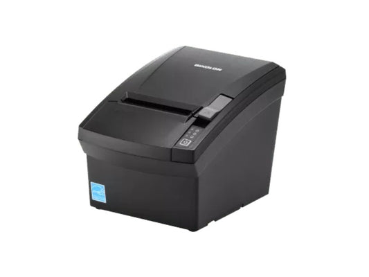 SRP-332III - Thermo-Bondrucker mit Abschneider, 203dpi, 250mm/Sek., USB + RS232 + Ethernet, schwarz