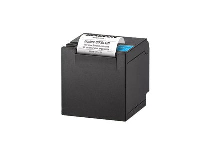 SRP-Q200 - Thermo-Bondrucker mit Front-Ausgabe, 58mm, 180dpi, USB + Ethernet + Bluetooth, schwarz