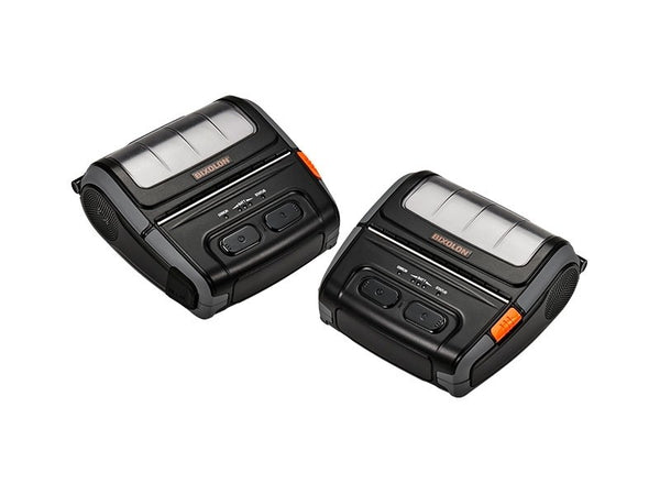 Bixolon SPP-R410 Mobiler Beleg- und Etikettendrucker – thermodirekt, 112mm, USB + RS232, schwarz