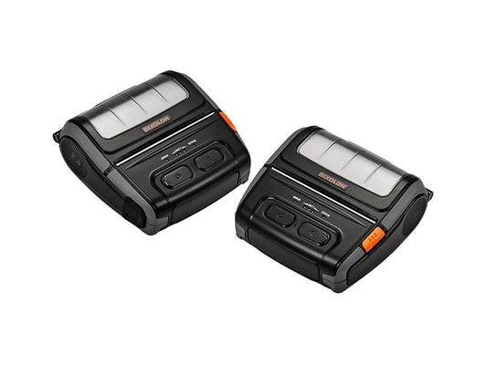 SPP-R410 - Mobiler Beleg- und Etikettendrucker, thermodirekt, 112mm, USB + RS232 + Bluetooth, schwarz
