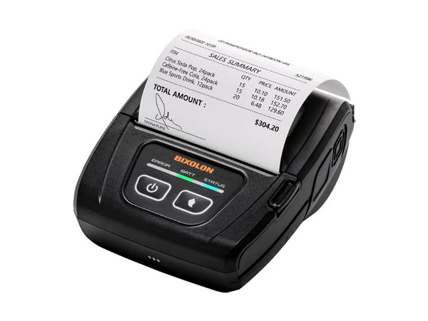 Bixolon SPP-C300 Mobiler Bondrucker – thermodirekt, 80mm, USB + Bluetooth, schwarz