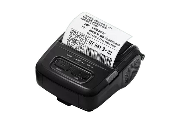 Bixolon SPP-L310 Mobiler Etikettendrucker – thermodirekt, 80mm, USB + RS232, schwarz