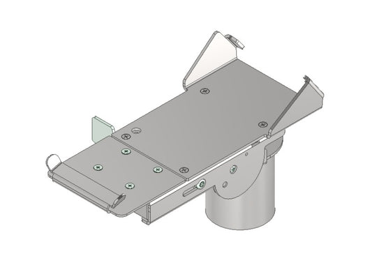 Adapter Zahlungsterminal - Durchmesser 40mm, anthrazit für Ingenico Lane/5000