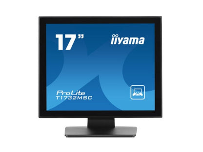 ProLite T1732MSC-B1S - 17" Touchmonitor, Projectiv kapazitiv, USB, schwarz