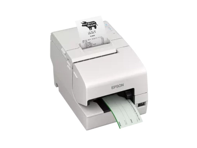 TM-H6000VI - Hybriddrucker, RS232 + USB + Ethernet, weiss