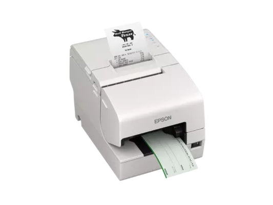 TM-H6000VI - Hybriddrucker, RS232 + USB + Ethernet, weiss
