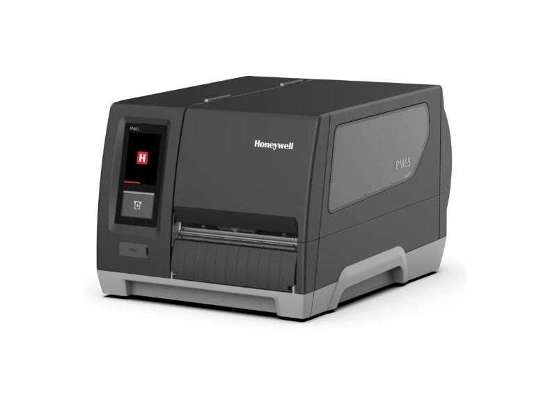 PM65 - Etikettendrucker, Thermotransfer, 300dpi, Touch Display, RS232 + USB + Ethernet + Bluetooth + WLAN, Aufwickler, Label Taken Sensor