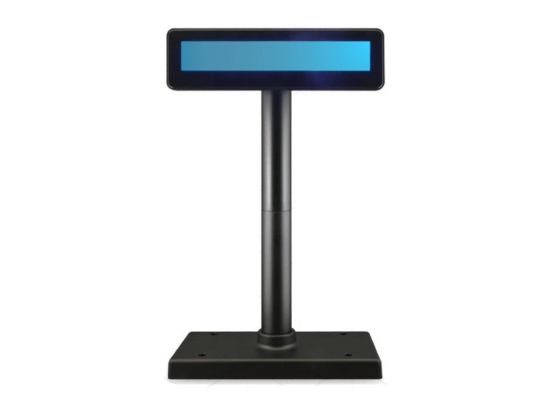 LCD750 - LCD Kundendisplay, USB, dunkelgrau