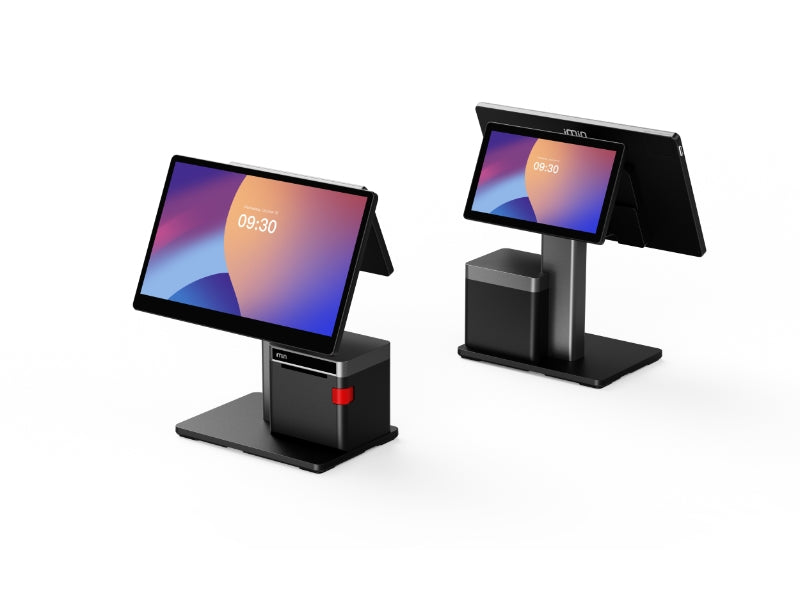 Swan 2 - 15.6" Touchsystem, 10" Kundenanzeige, 80mm Bondrucker, Android 13 mit GMS, 4GB RAM, 64GB ROM