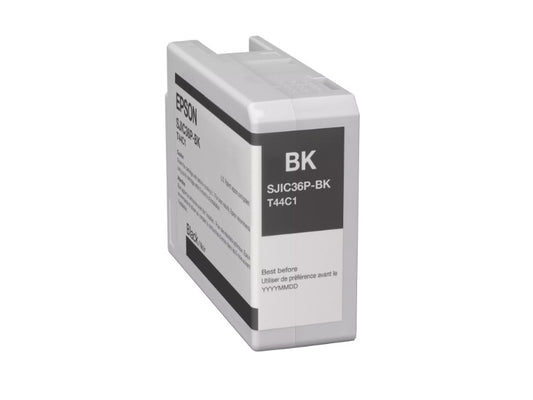Tintenpatrone (80ml), schwarz für ColorWorks C6000 und C6500