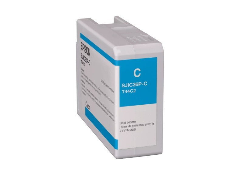 Tintenpatrone (80ml), Cyan für ColorWorks C6000 und C6500