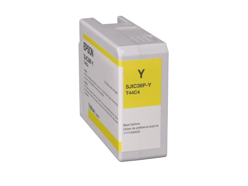 Tintenpatrone (80ml), gelb für ColorWorks C6000 und C6500