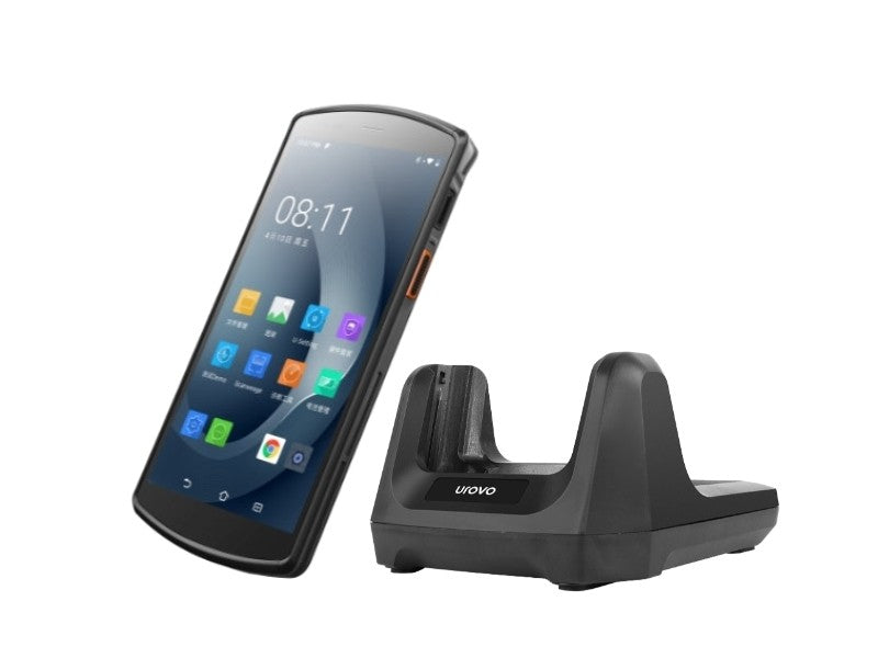 DT50S - 5.7" Display, Android 13 GMS+AER, FlexRange 2D-Scanner, NFC, 4GB/64GB, Octa-Core, IP67 ***inkl. Cradle***