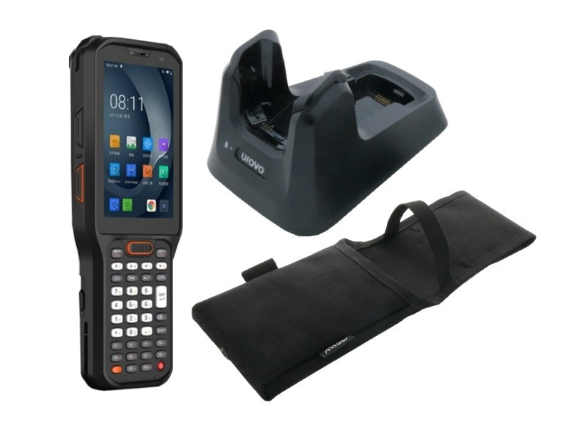 RT40S - 4" Display, Android 13 GMS+AER, 2D-Scanner, 4GB/64GB, Octa-Core, IP68, Kühlbereich, 38 Tasten ***inkl. Ladestation und Holster***