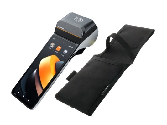V3 -  6.75" Display, Android 13, 58mm Bondrucker + Labeldrucker, microSD Slot, 4G, NFC, 2D Barcodescanner ***inkl. Holster***