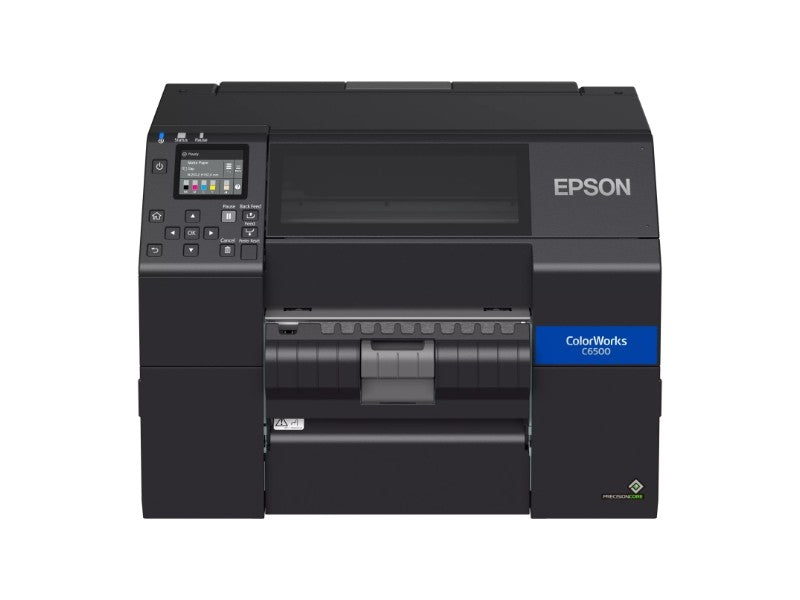 ColorWorks D6500 (PE) - Farb-Etikettendrucker, Peeler, USB + Ethernet, Druckbreite 203.2mm, schwarz