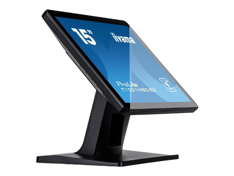 ProLite T1521MSC-B2 - 15" Touchmonitor, kapazitiv, 10 Punkte Multitouch, USB, schwarz